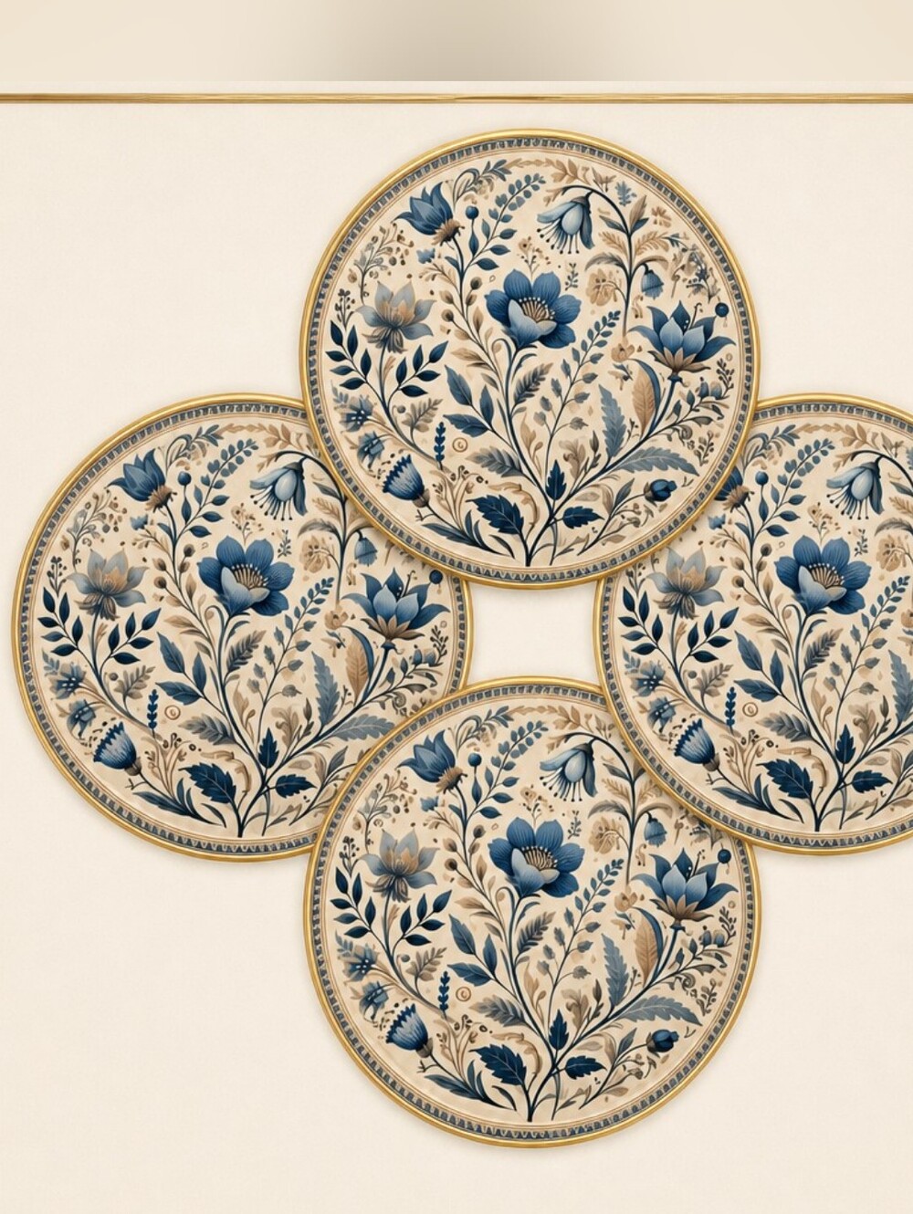 4 Piece Set Of Diningroom Table Mats